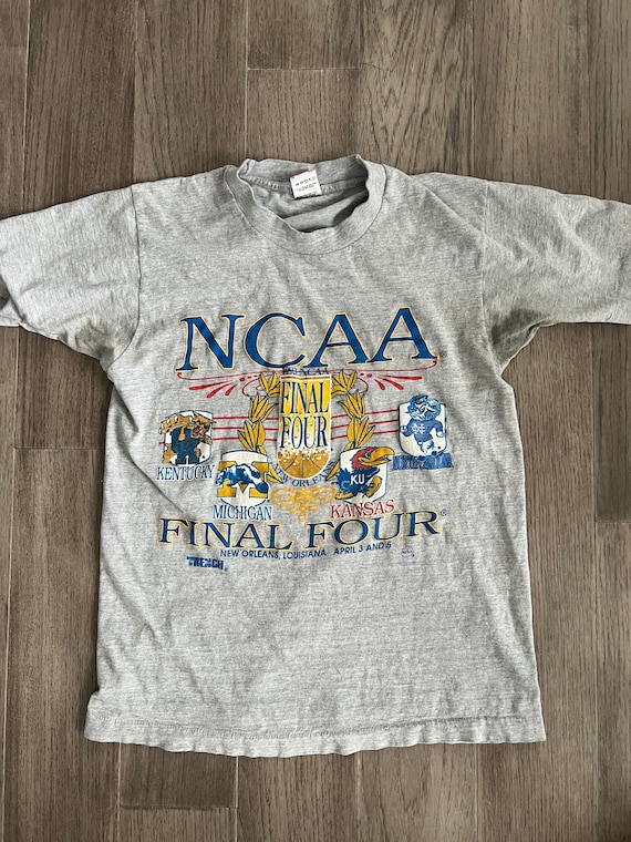 NCAA 1993 Final Four T-Shirt - Kentucky, Michigan… - image 1