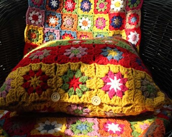 A Dreamy Sleep with Specially Designed Crochet Pillows! Hand crochet flower crochet