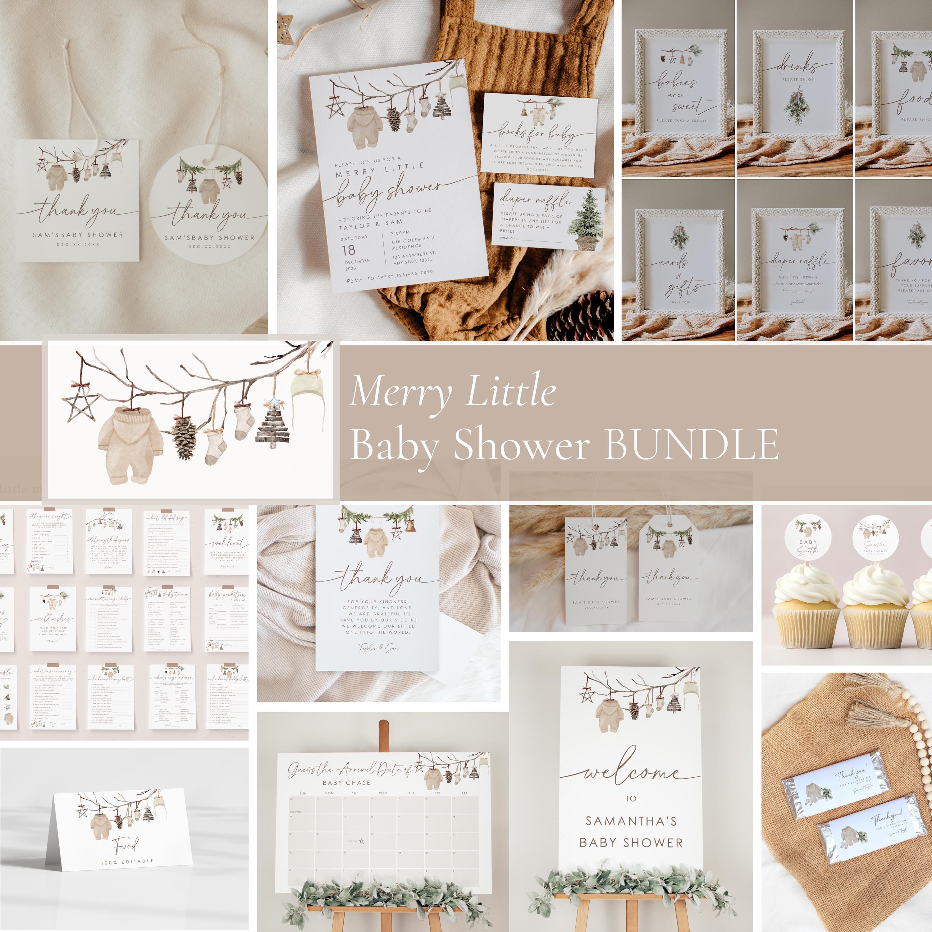 Handgemachte Baby-Dusche Karte Mit Wäscheleine – Süße Glitzer-Karte Für Baby-Party In Blau