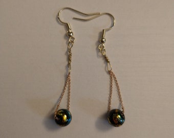 Ball & Chain Earrings | Handmade Earrings