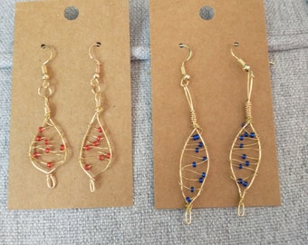 Wire-Woven Earrings | Handmade Earrings | Variety