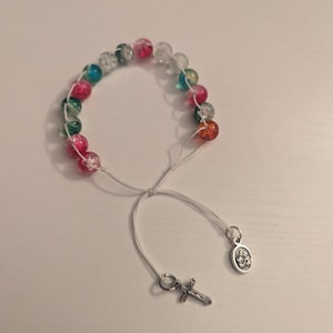 St. Andrew Novena Chaplet Bracelet: Catholic Advent Prayer Beads