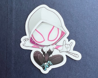 Spider Gwen Premium Vinyl Sticker