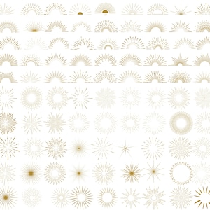 Retro solstråle SVG