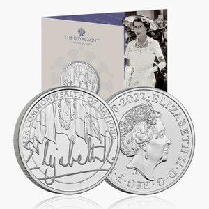 2022 The Queen’s Reign – Commonwealth 5 Pound Brilliant Uncirculated Coin in Royal Mint Pack