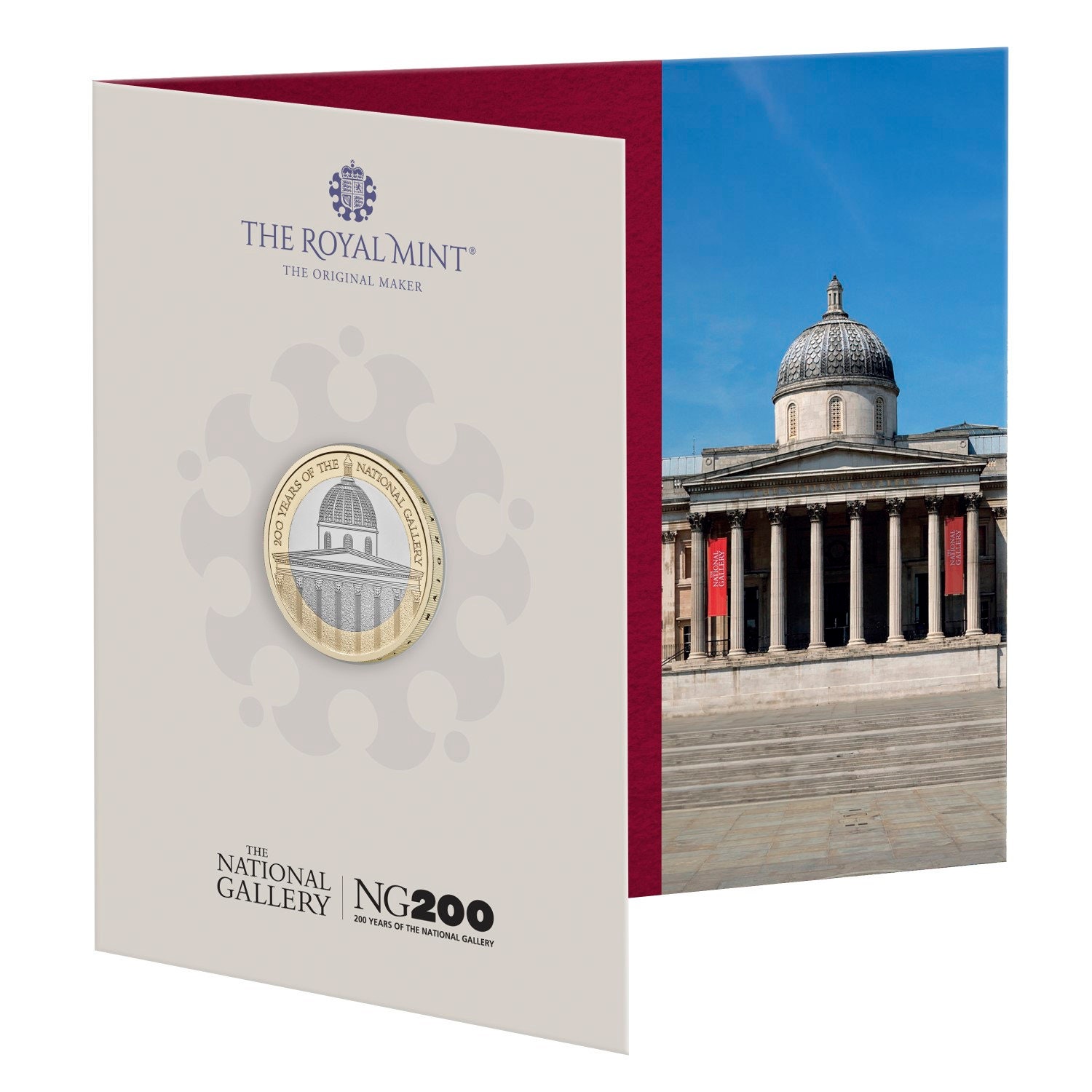 2024 The National Gallery 200 Years UK 2 Pound Coin in Royal Mint Sealed Pack