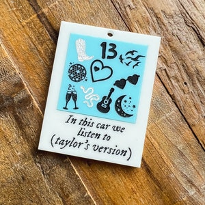 TS Rear View Mirror Charm