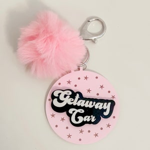Getaway Car Reputation bag tag/keychain