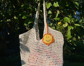 Crochet Shopping Bag - Borsa Ecologica - Boho Bag - Crochet Tote Bag - Crochet Purse - Gift For You - Bag For Women