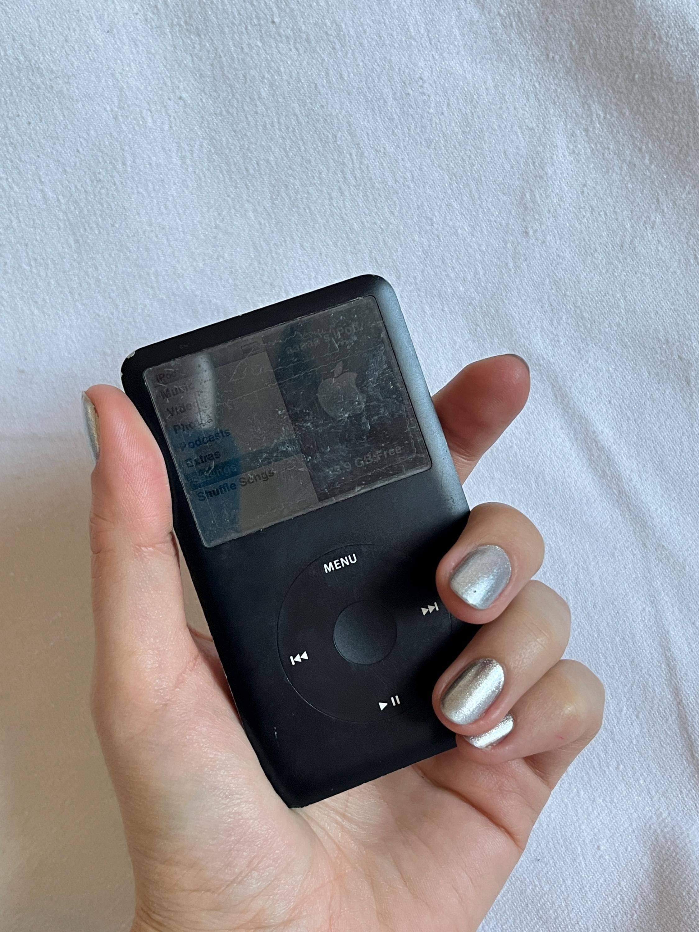 Apple iPod Classic 80GB ブラック Apple iPod Classic 80GB | ビンテージMP3プレーヤー | Y2KレトロApple