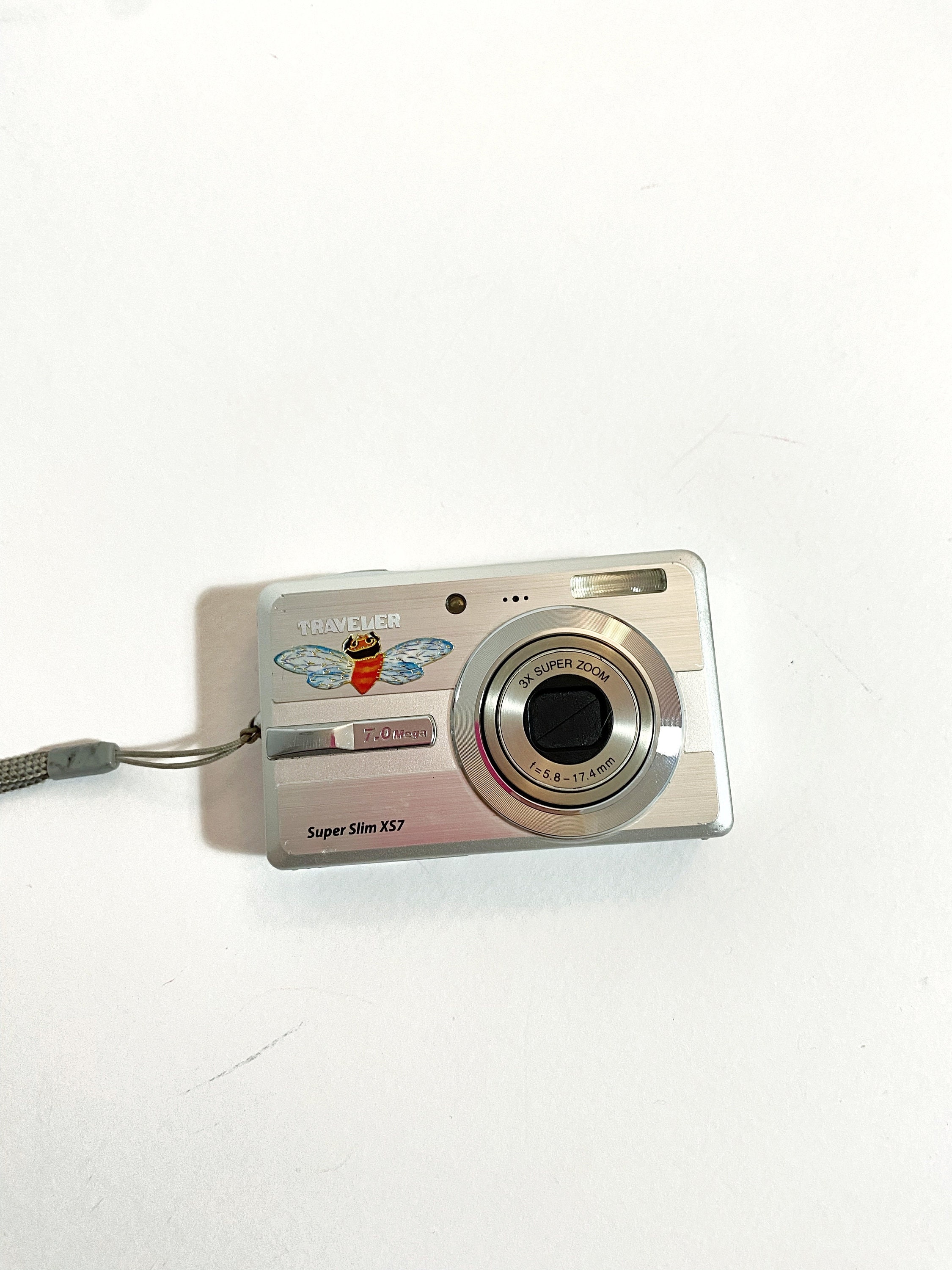 Traveler Super Slim XS7 Digital Y2K Camera Vintage Digicam