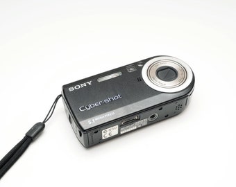 Sony DSC P120 Digital Y2K Kamera Vintage Digicam ästhetik