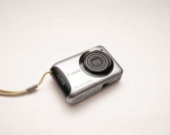 Canon Powershoot A490 Digitale Y2K Kamera Vintage Digicam Ästhetik