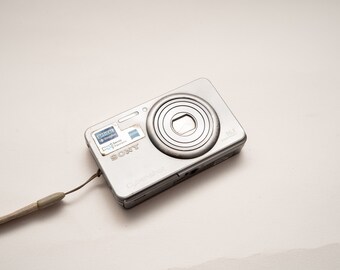 Sony Cybershot DSC W580 Digitale Y2K Kamera Vintage Digicam ästhetik