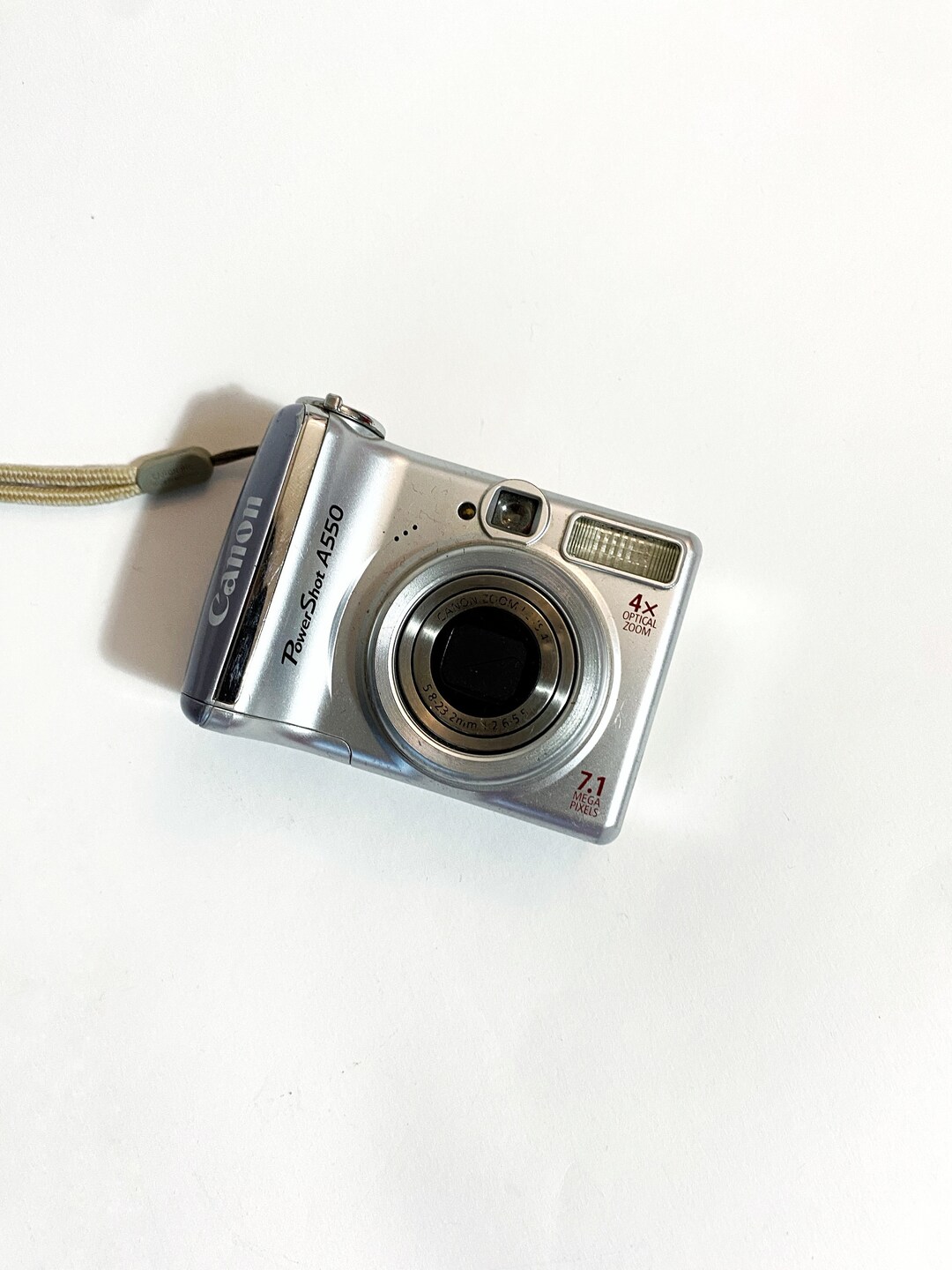 Canon Powershoot A550 Digital Y2K Camera Vintage Digicam Etsy