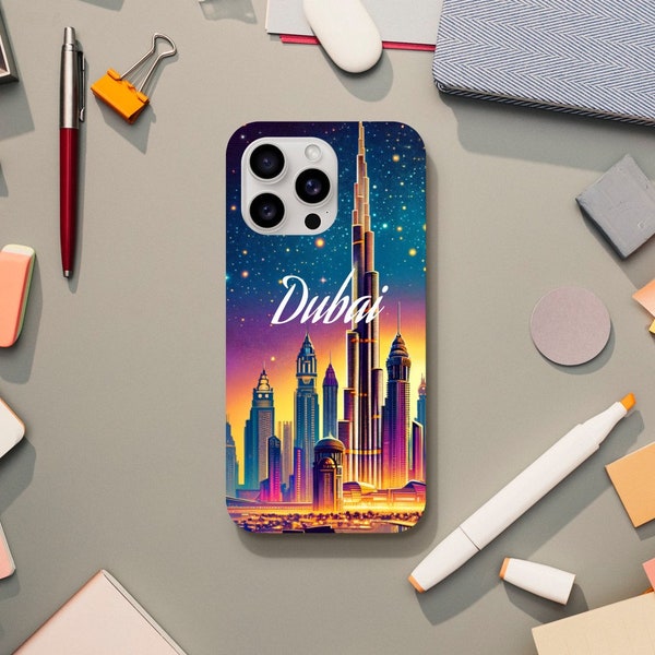 Dubai Phone Case Unlock Dubais Glamour Stylish Arabian Nights Phone Case