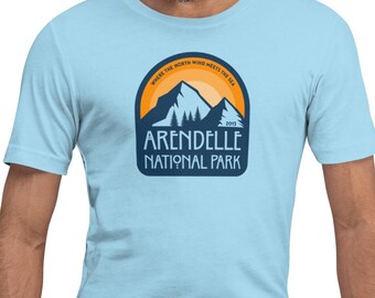 Parque Nacional de Arendelle, Camiseta unissex, Camiseta Arendelle, Camiseta Frozen, Camiseta combinando para férias, Camiseta Frozen 2, Camiseta Epcot