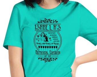 Isabela's Botanical Garden, Unisex t-shirt, Encanto Shirt, Madrigal, Colombia Mi Encanto