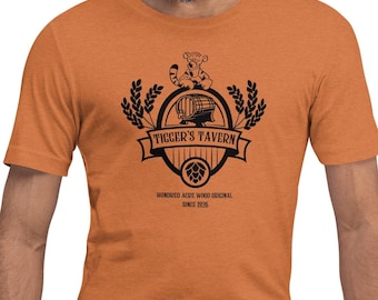 Tigger's Tavern, Unisex t-shirt, Tigger Shirt, Winnie the Pooh Shirt, Hundred Acre Wood