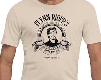 Flynn Rider's Outlaw Ale, Unisex t-shirt, Flynn Rider Shirt, Tangled Shirt, Rapunzel Shirt