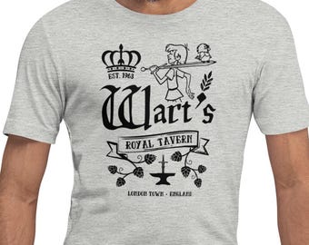 Wart's Royal Tavern, Unisex t-shirt, Sword in the Stone Shirt, Drinking Around the World Epcot
