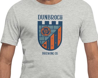 Dunbroch Brewing Company, Dunbroch Shirt, Unisex t-shirt, Clan Dunbroch, Drinking Around the World