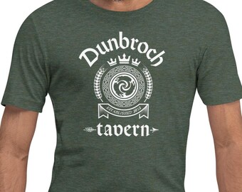 Dunbroch Tavern, camiseta unissex, camiseta Brave, camiseta DunBroch, camiseta Mor'du, camiseta Mordu