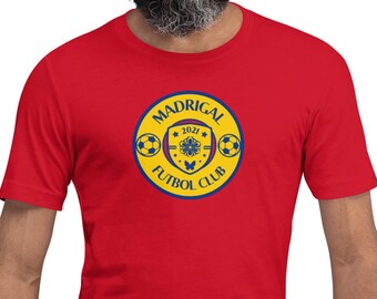 Madrigal Futbol Club, Camiseta unissex, Camisa Madrigal, Camisa de férias combinando