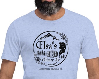 Elsa's Winter Ale, Frozen Shirt, Arendelle Shirt, Arendelle T-Shirt, Frozen T-Shirt, Unisex T-Shirt, Matching Vacation Shirt