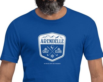 Arendelle Golf Club, Unisex t-shirt, Matching Vacation Shirt, Arendelle Shirt, Frozen Shirt, Frozen T-Shirt, Arendelle T-Shirt