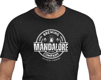 Mandalore Brewing Company, Matching Vacation Shirt, Unisex t-shirt, Mandalore Shirt, Grogu Shirt, Hollywood Studios Shirt