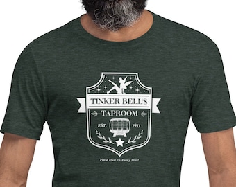 Tinker Bell's Taproom, Tinker Bell Shirt, Tinkerbell Shirt, Peter Pan Shirt, Tinker Bell T-Shirt, Peter Pan T-Shirt, Neverland T-Shirt