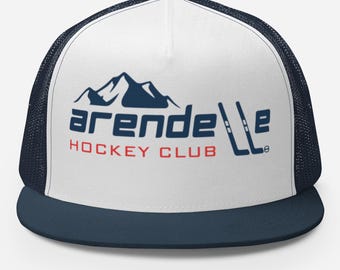 Arendelle Hockey Club, Trucker Cap, Arendelle Hat, Frozen Hat