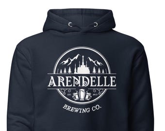 Arendelle Brewing Company, Unisex Hoodie, Frozen Hoodie, Frozen Hooded Sweatshirt, Drinking Around the World Epcot, Arendelle Hoodie