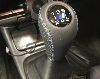 Gear Shift Knob For Tacoma, 4runner, Camry, Corolla, RAV4 (05-15) 5-6 speed, anthracite grey, hall perforated Leather, Thread 12x1.25 mm