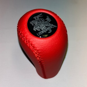 Gear Shift Knob Fit For Tacoma, 4runner, Camry, Corolla, RAV4 (2005-2015) 5-6 speed Manual transmission Only. Red, Thread pitch 12x1.25 mm