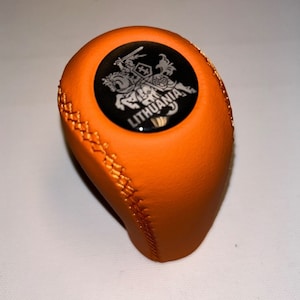 Gear Shift Knob Fit For Tacoma, Camry, Corolla, RAV4 (2005-2015) 5-6 speed Manual transmission Only. Orange, Thread pitch 12x1.25 mm