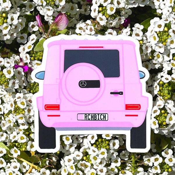 G Wagon Sticker | Pack | for Car | sheet | stickers for car | decal | custom |for cars|For hydroflask|For her| Laptop decal | laptop|