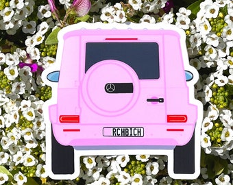 G Wagon Sticker | Pack | for Car | sheet | stickers for car | decal | custom |for cars|For hydroflask|For her| Laptop decal | laptop|