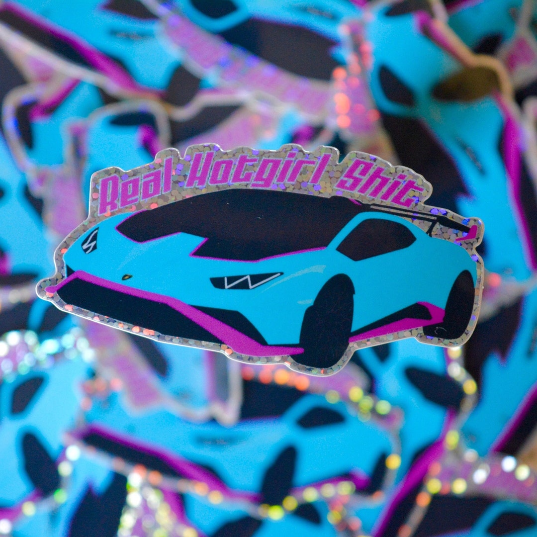 Shit Sticker Pack Real Hot Girl Shit Glitter Sticker, Stickers, Sheet, Pack, Packs ...