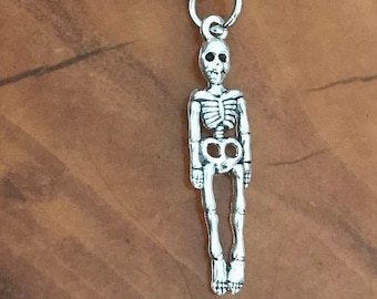 Skeleton Goth Keychain