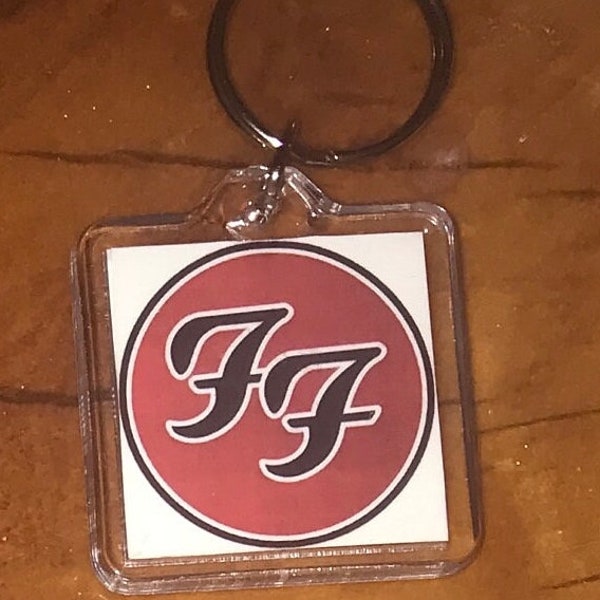 Foo Fighters Band Logo Keychain