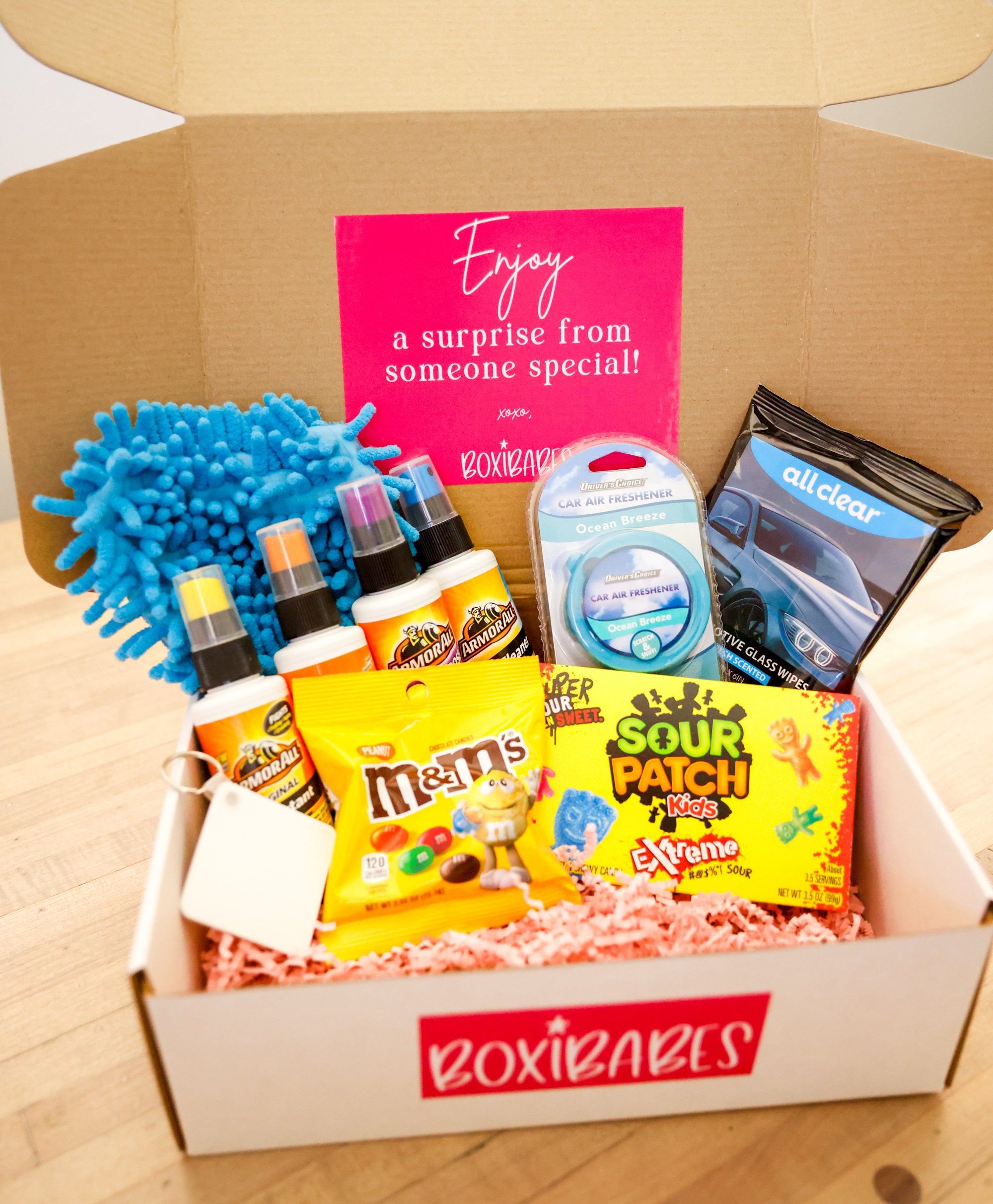 First Car Gift Box Subscription Box Car Care Box Sweet 16 Surprise