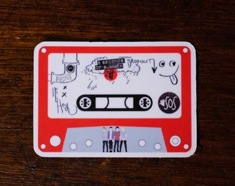 5SOS Cassette Stickers