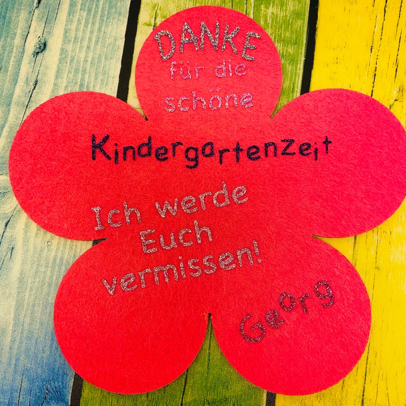 Abschied Kindergarten Kindi Abschied Geschenk Erzieherin Etsy.de