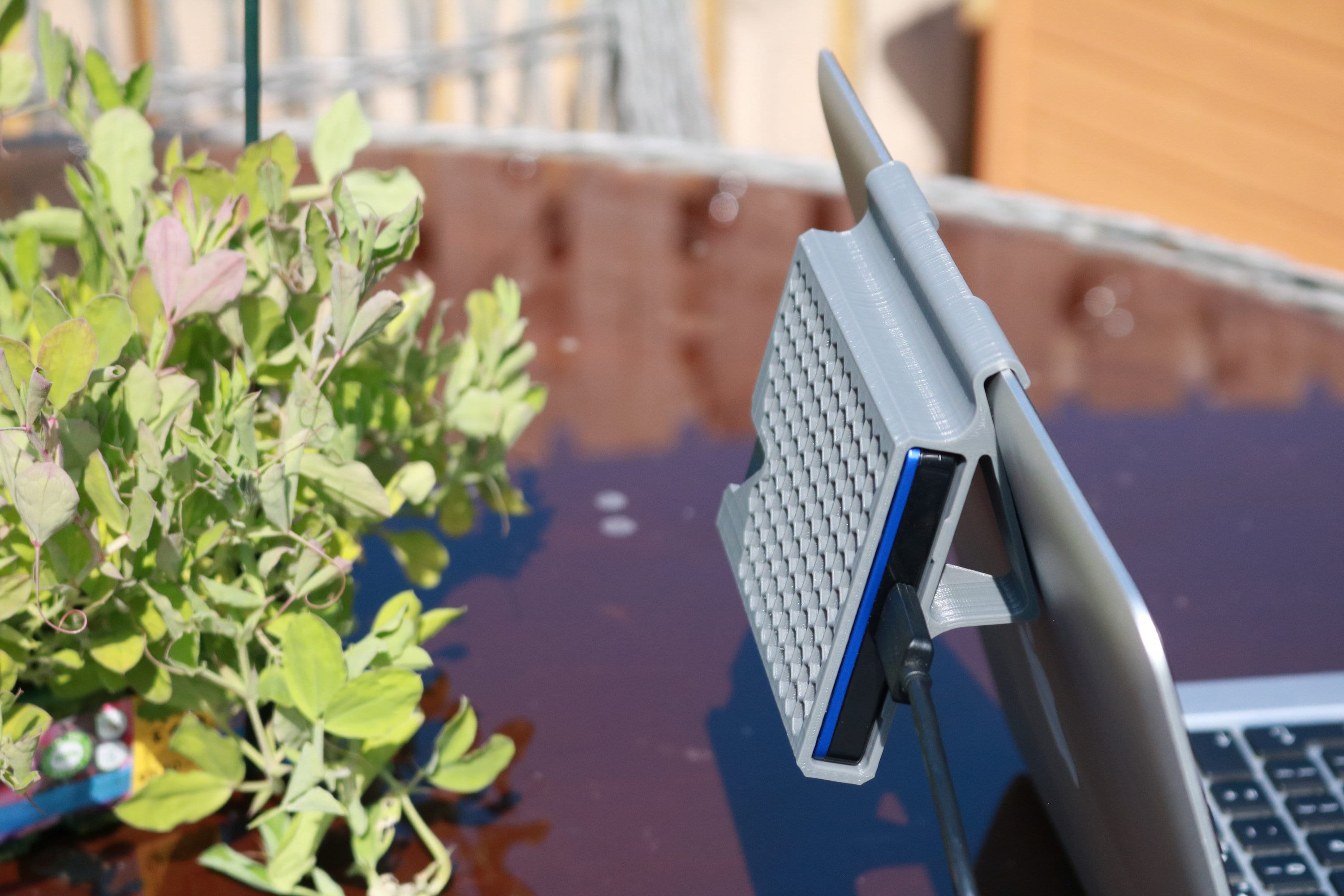 Hard Drive Holder, Portable External Hard Drive HDD Mounting for Laptop