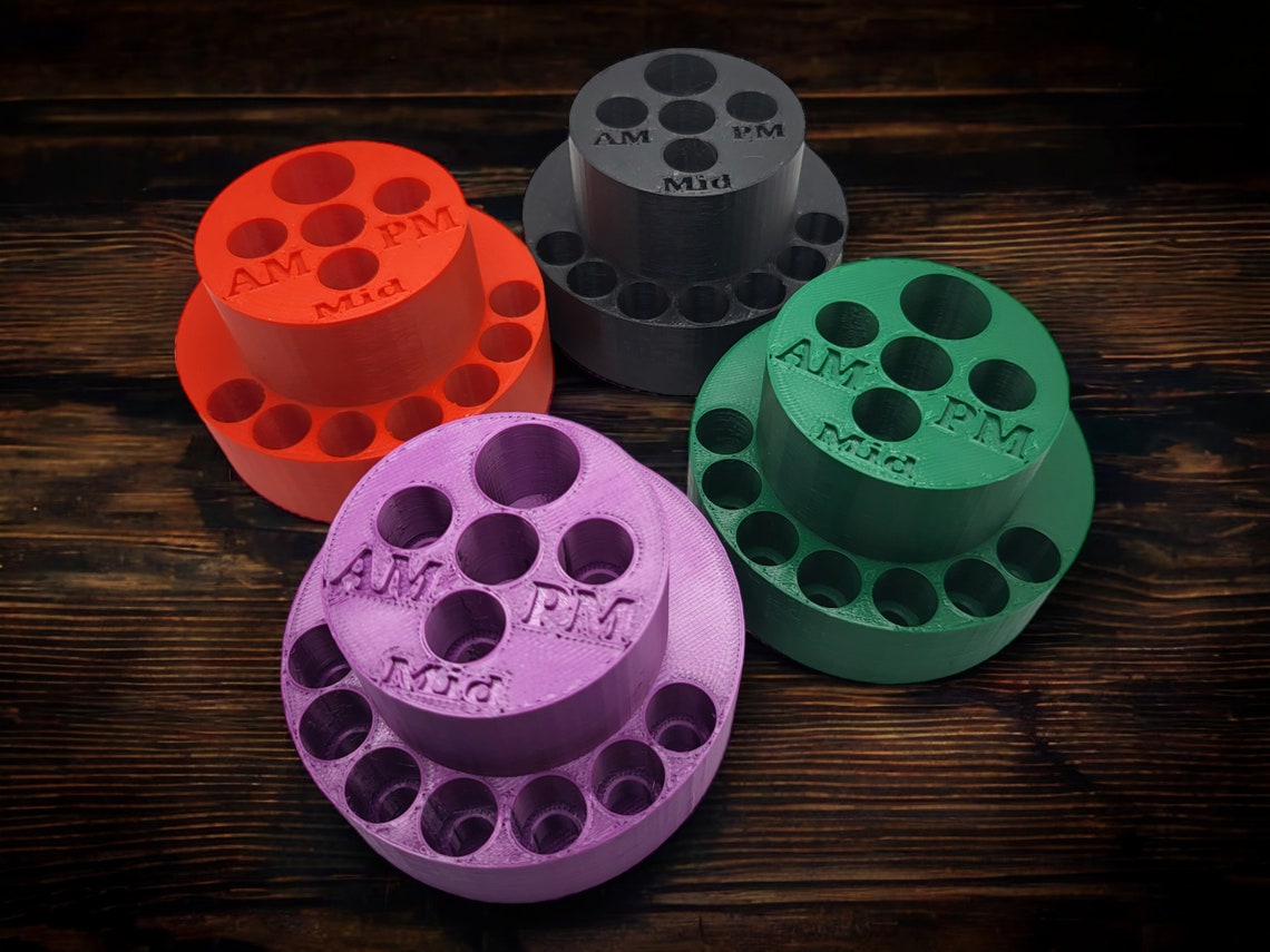 The Vapevault 510 Vape Cartridge Holder / Battery Display Etsy