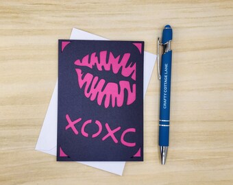 XOXO Mini Greeting Card