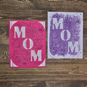 Flowers for Mom, Mother&#39;s Day, Birthday, Greeting Card