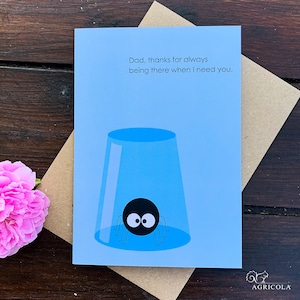 Tarjeta Spider para papá / Tarjeta de agradecimiento / Tarjeta de cumpleaños divertida / Tarjeta del Día del Padre para papá